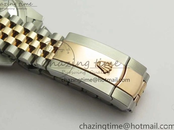 Black 904 36mm Jubilee Wrapped RG Bracelet 116231 GMF SS SS RG DateJust on Dial Diam A2836 Wrapped 0313